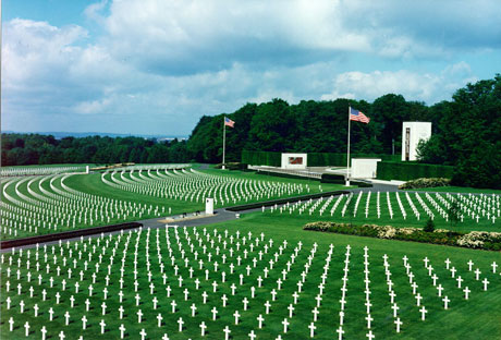 Cimitirul american din luxemburg foto