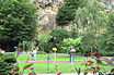 Minigolf Field And Play Grounds In Luxembourg Grund Valley